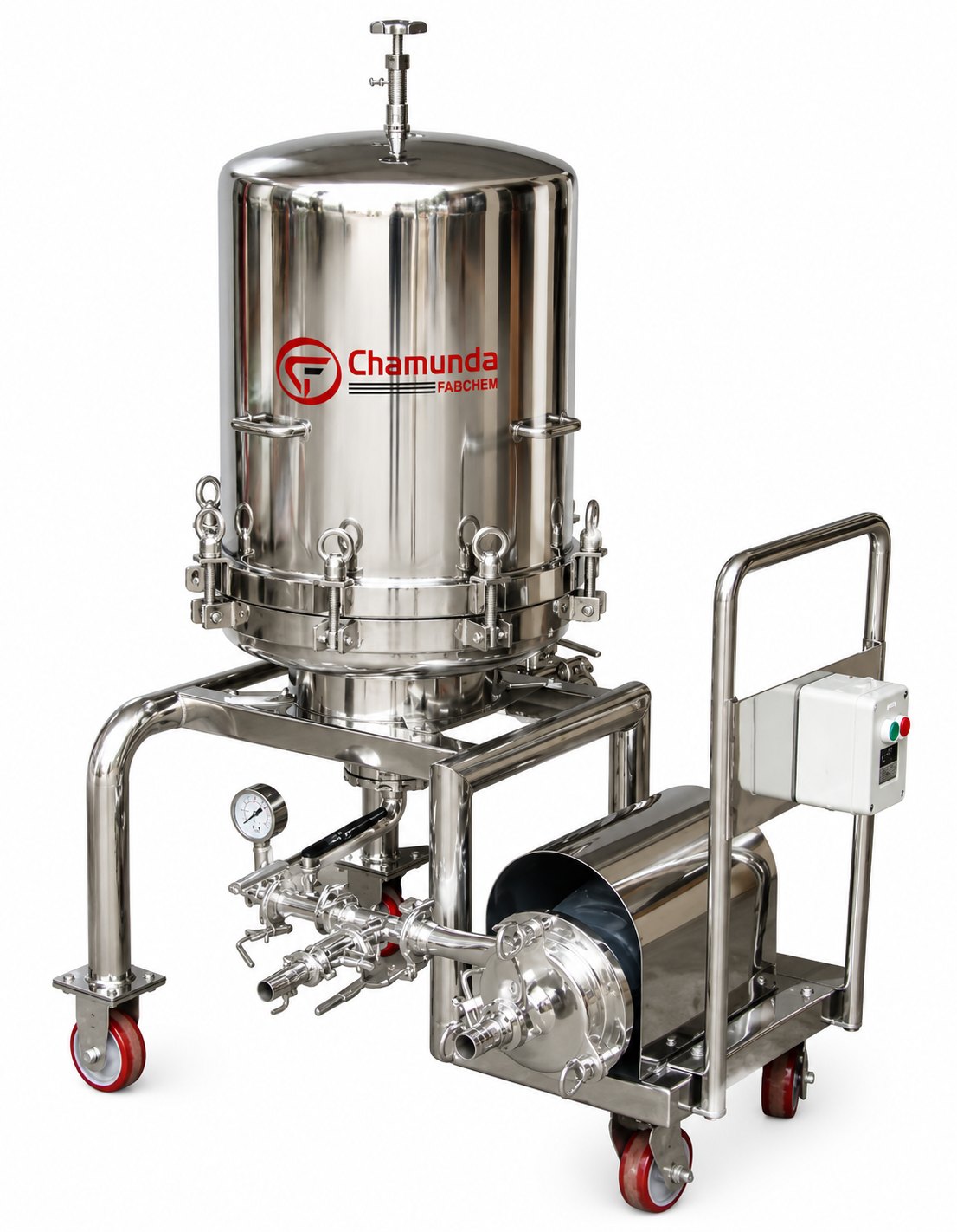Zero Hold-Up Filter Press